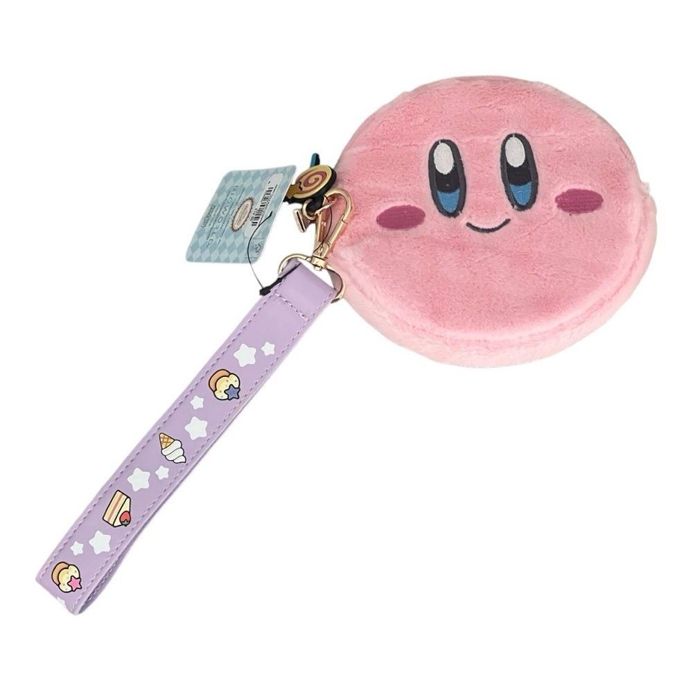 Kirby Pink Plush Coin Purse